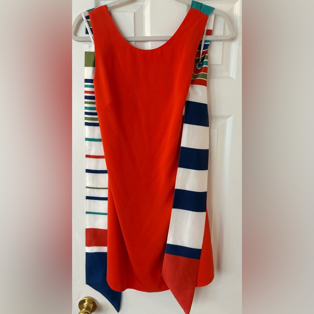 Lulu's Red Tie-Back Dress